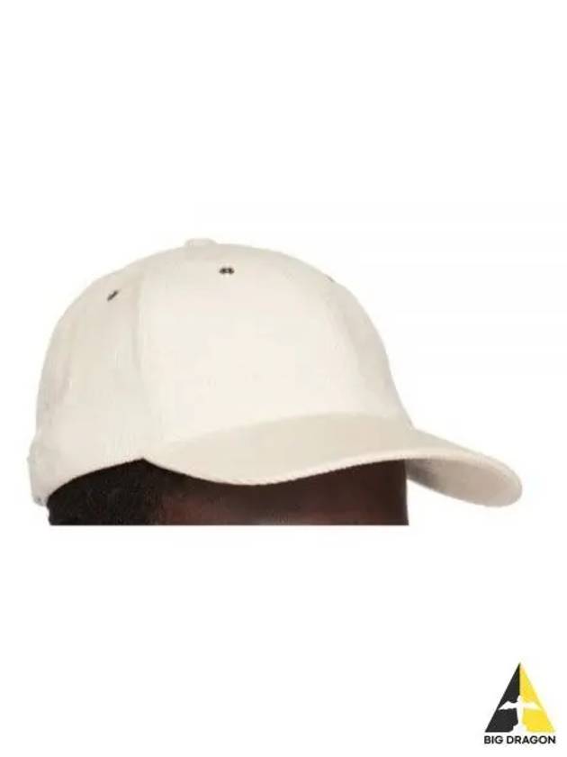 COTTON CORDUROY BASEBALL CAP PHTMC STONE - YMC - BALAAN 1