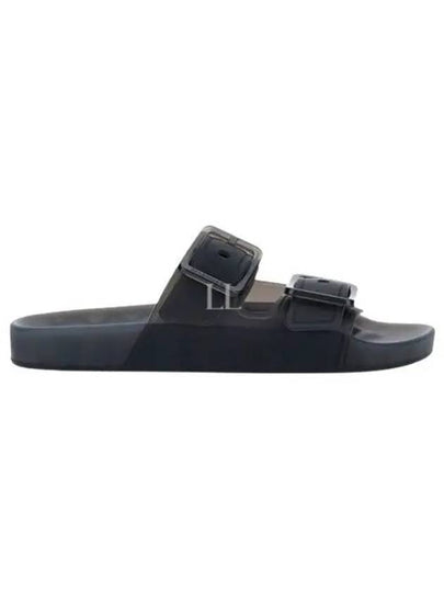 Mallorca Clear Rubber Slippers Black - BALENCIAGA - BALAAN 2