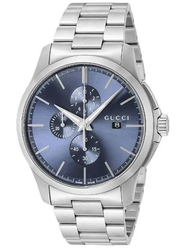 YA126273 G Timeless Men s Metal Quartz Chronograph 44mm - GUCCI - BALAAN 3