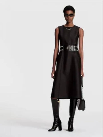 studded belted dress 1AFGSL - LOUIS VUITTON - BALAAN 1