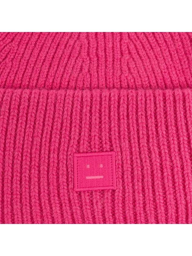 Small Face Logo Beanie Pink - ACNE STUDIOS - BALAAN 5