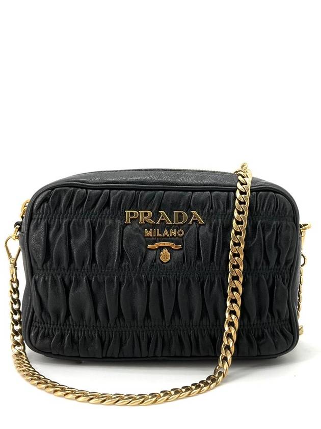 Nappa Goffre Gold Cross Bag 1BH112 - PRADA - BALAAN 2