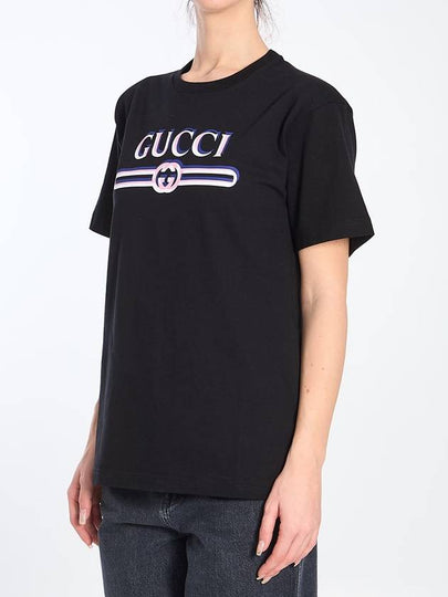 Printed Logo T-Shirt - GUCCI - BALAAN 2