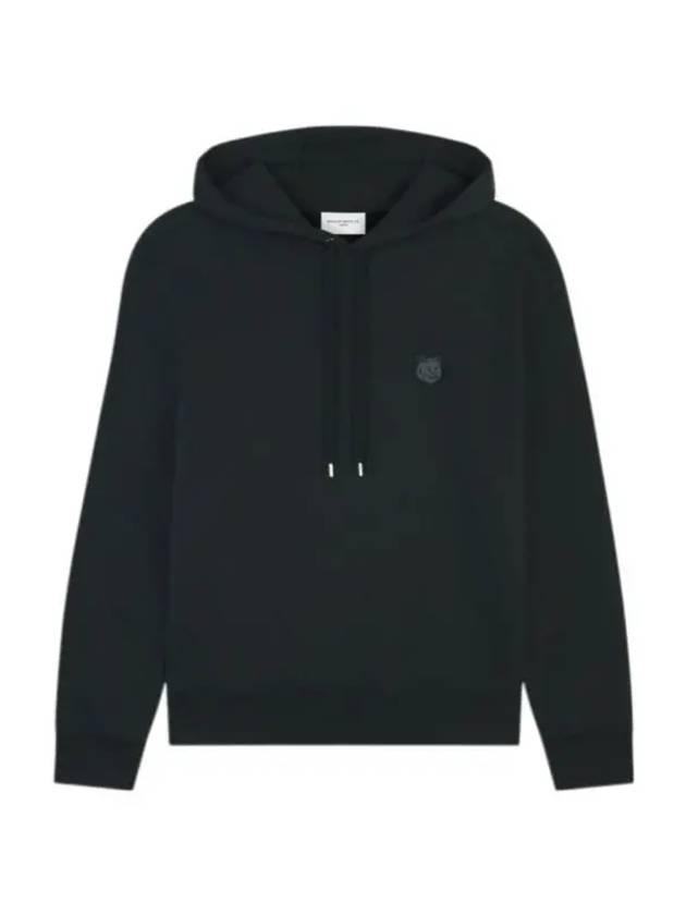 Bold Fox Head Patch Oversize Hoodie Black - MAISON KITSUNE - BALAAN 2