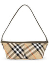 Check Mini Shoulder Bag Sand - BURBERRY - BALAAN 2