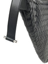 Intrecciato Virgule Cross Bag Black - BOTTEGA VENETA - BALAAN 11