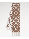 LV Medallion Scarf S00 Marron Claire M94853 - LOUIS VUITTON - BALAAN 2