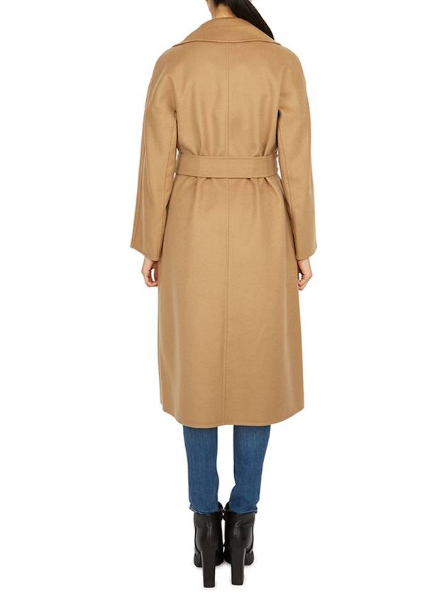 Women's Cles Virgin Wool Single Coat Camel - MAX MARA - BALAAN 6