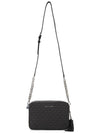 Ginny Medium Logo Cross Bag Black - MICHAEL KORS - BALAAN 8