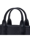 Mini Micro Leather Tote Bag Black - MARC JACOBS - BALAAN 8