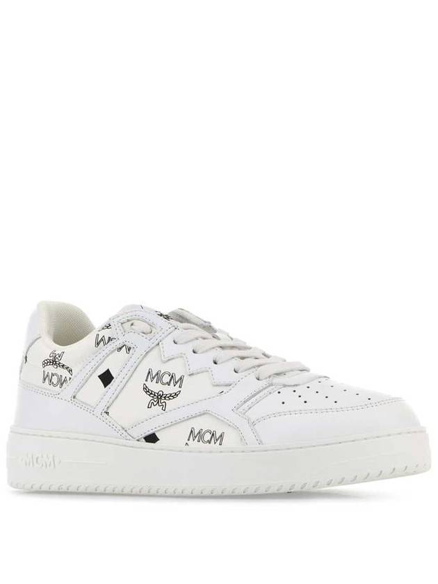 Men’s Neo Terrain Low Top Sneakers White - MCM - BALAAN 3