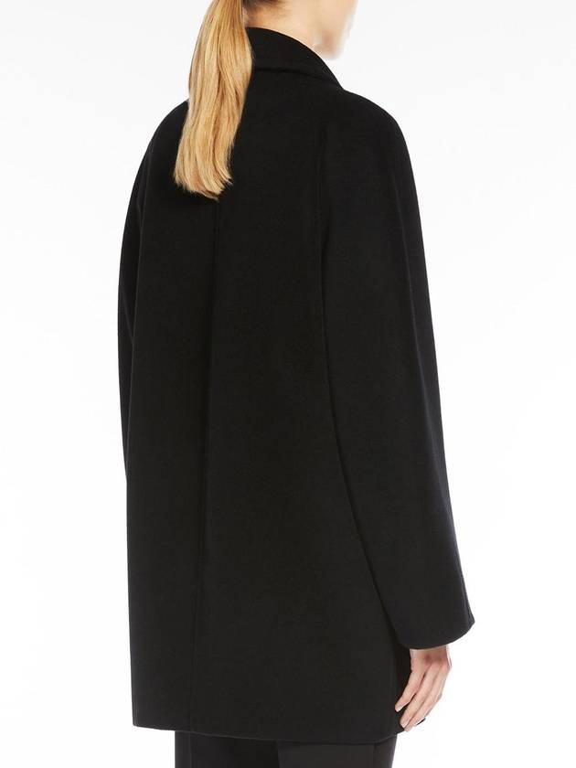 Revus Short Icon Double Coat Black - MAX MARA - BALAAN 4