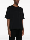 Logo Patch Short Sleeve T-Shirt Black - ACNE STUDIOS - BALAAN 6