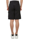 Nylon Tactel Cargo Bermuda Shorts Black - TEN C - BALAAN 5