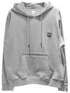 WYM Patch Back Logo Hoodie Grey - WOOYOUNGMI - BALAAN 2