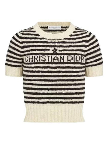 Women's Mariniere Signature Tech Knit Top - DIOR - BALAAN 1