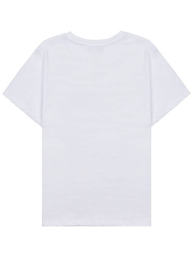 VPC Logo Organic Cotton Short Sleeve T-Shirt White - A.P.C. - BALAAN 3
