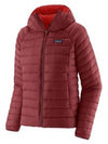 Women's Down Sweater Hooded Jacket Red - PATAGONIA - BALAAN 2