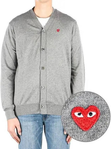 Men s cardigan 4 GRAY 270052 - COMME DES GARCONS PLAY - BALAAN 1