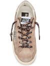 Super Star Glitter Low Top Sneakers Taupe - GOLDEN GOOSE - BALAAN 4