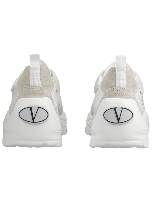 Gumboy Calfskin Low Top Sneakers White - VALENTINO - BALAAN 5