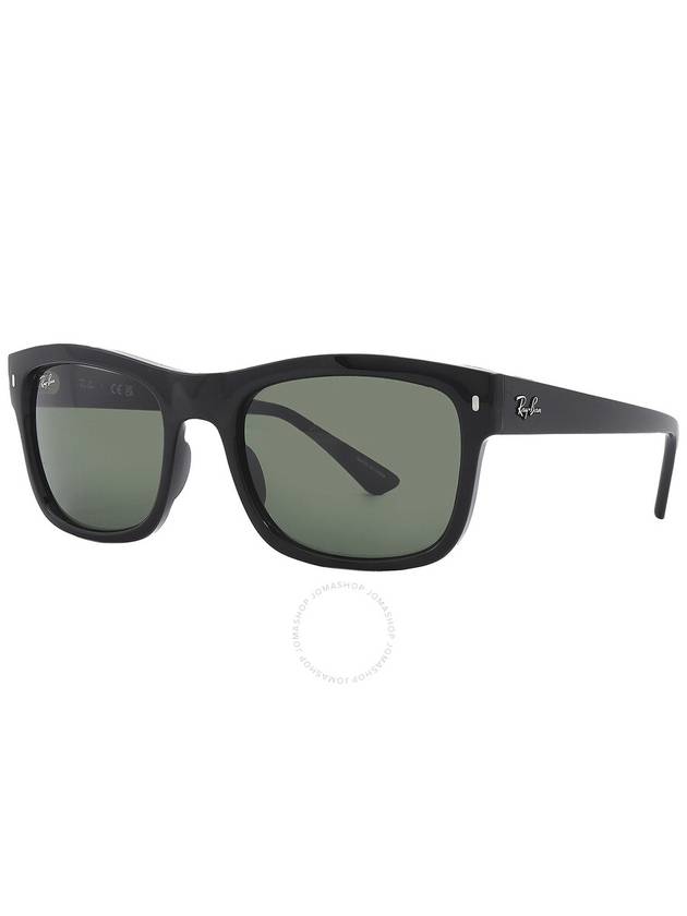 Ray Ban Green Square Unisex Sunglasses RB4428 601/31 56 - RAY-BAN - BALAAN 3