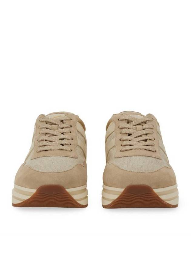 Women's H483 Low Top Sneakers Beige - HOGAN - BALAAN 5