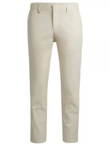 Green C Genius Slim Fit Trousers 50521043 131 Stretch Cotton Pants - HUGO BOSS - BALAAN 1