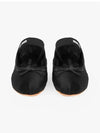 Satin Ballerinas Black - MIU MIU - BALAAN 4