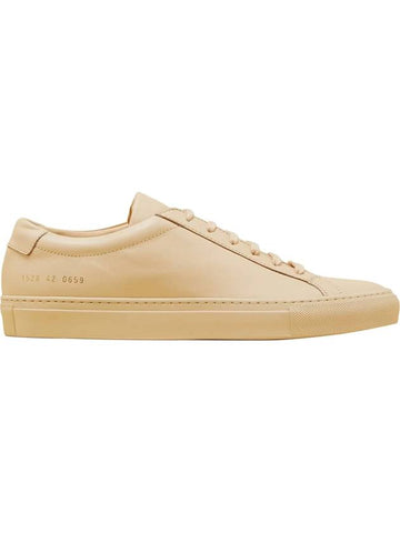 Achilles Low Top Sneakers Tan - COMMON PROJECTS - BALAAN 1