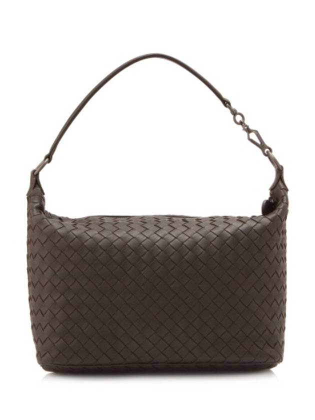 Intrecciato Napa Leather Shoulder Bag Brown - BOTTEGA VENETA - BALAAN 3