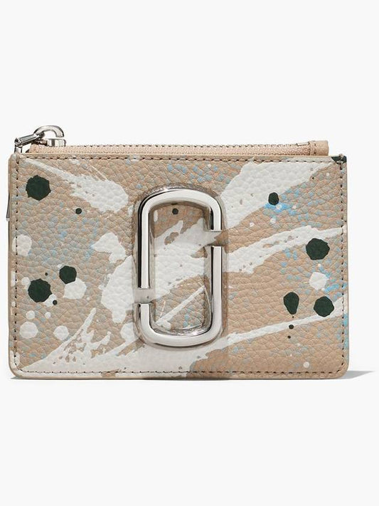 TopZipWallet Snapshot Splatter Rice S152L01SP22 242 - MARC JACOBS - BALAAN 1