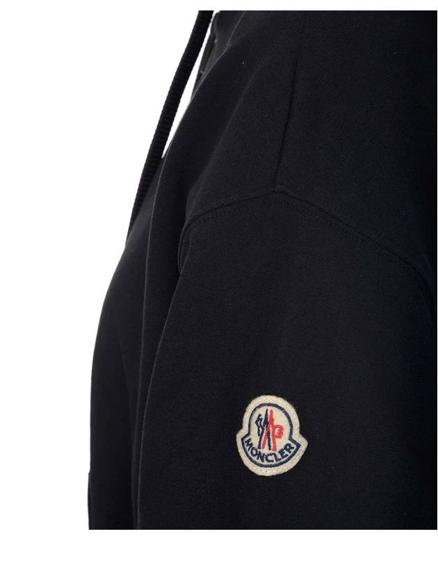 Born to Protect Zip Up Hoodie Black - MONCLER - BALAAN 6