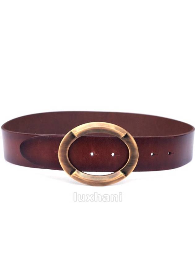 Leather Belt Brown - DOLCE&GABBANA - BALAAN 6