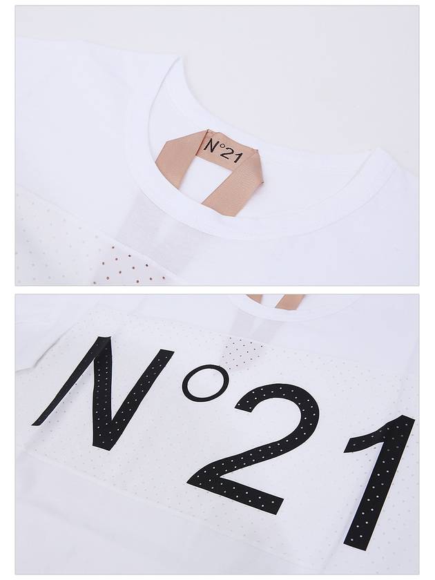 F013 4157 1101 Logo Dot T Shirt - Nº 21 - BALAAN 4