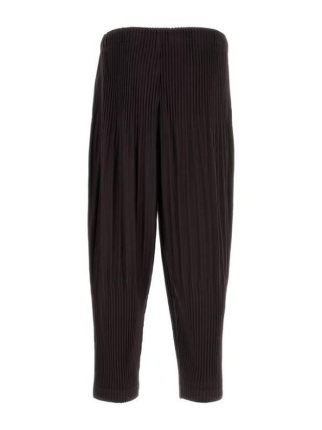 Color Palette Pleats Straight Pants Plum Violet - ISSEY MIYAKE - BALAAN 2