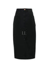 Flozia H Line Skirt Black - ISABEL MARANT - BALAAN 2