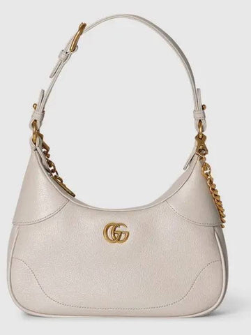 Aphrodite small shoulder bag light gray leather 731817AAA9F1712 - GUCCI - BALAAN 1