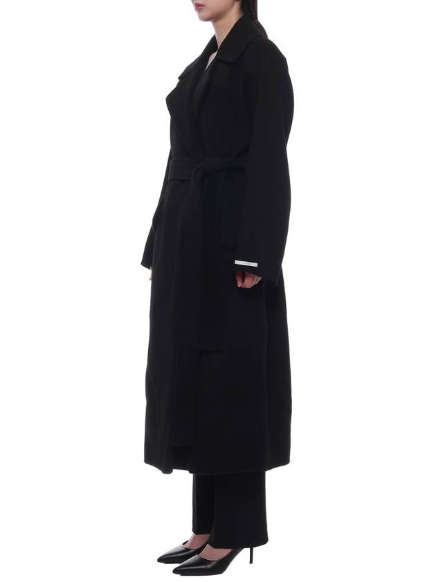 Orense Wool Cashmere Single Coat Black - MAX MARA - BALAAN 5