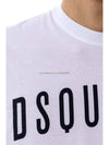 Men's Black Logo Short Sleeve TShirt S74GD0013 - DSQUARED2 - BALAAN 3