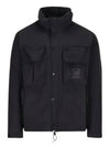 Metropolis Series Gore-Tex 3L Infinium Hooded Jacket Black - CP COMPANY - BALAAN 2