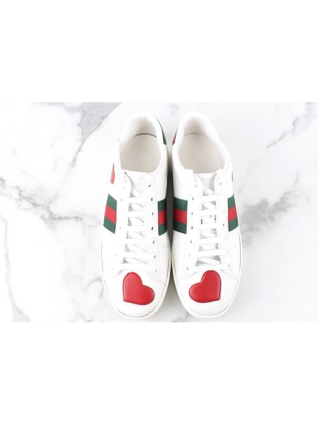 Heart Ace Sneakers 35 5 225 - GUCCI - BALAAN 8