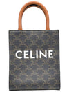 Triomphe Vertical Cavas Small Tote Bag Tan - CELINE - BALAAN 3