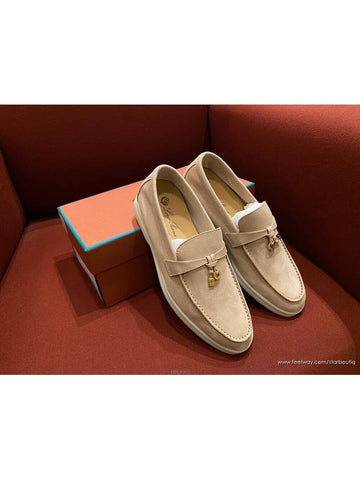 24FW Women s Loafer Sand Beige Summer Charm - LORO PIANA - BALAAN 1