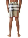 Check Swim Shorts Archive Beige - BURBERRY - BALAAN 3