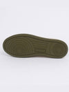 Men's Medalist Low Leather Sneakers Olive - AUTRY - BALAAN 7