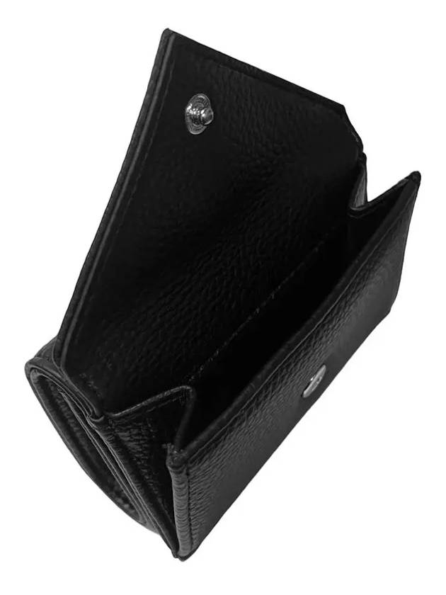 Envelope Biogreen Grain Half Wallet Black - VIVIENNE WESTWOOD - BALAAN 9