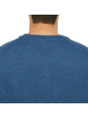 Fox Head Patch Regular Knit Top Blue - MAISON KITSUNE - BALAAN 8