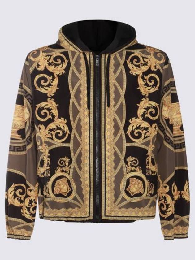 La Coupe des Dieux Barocco Printed Windbreaker Jacket Yellow - VERSACE - BALAAN 2