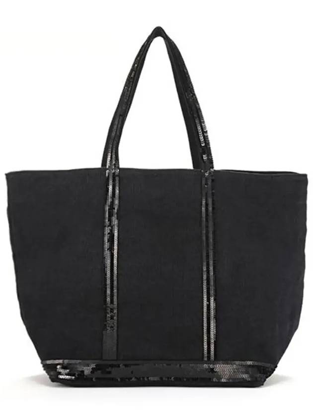 Cabas Moyen Tote Bag Black - VANESSA BRUNO - BALAAN 6